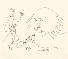 Picasso, Shakespeare VII. (Bloch 1197), Picasso-Aragon Shakespeare (after)