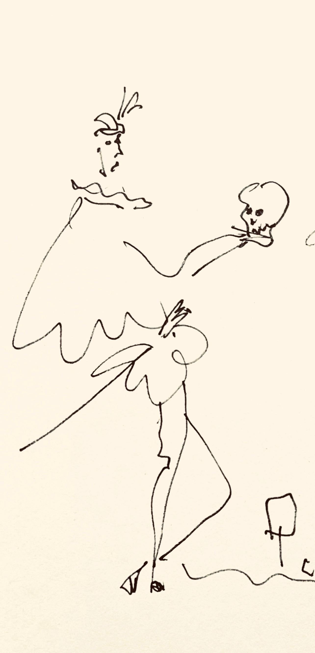 Picasso, Shakespeare VIII. (Bloch 1197), Picasso-Aragon Shakespeare (after) – Print von Pablo Picasso