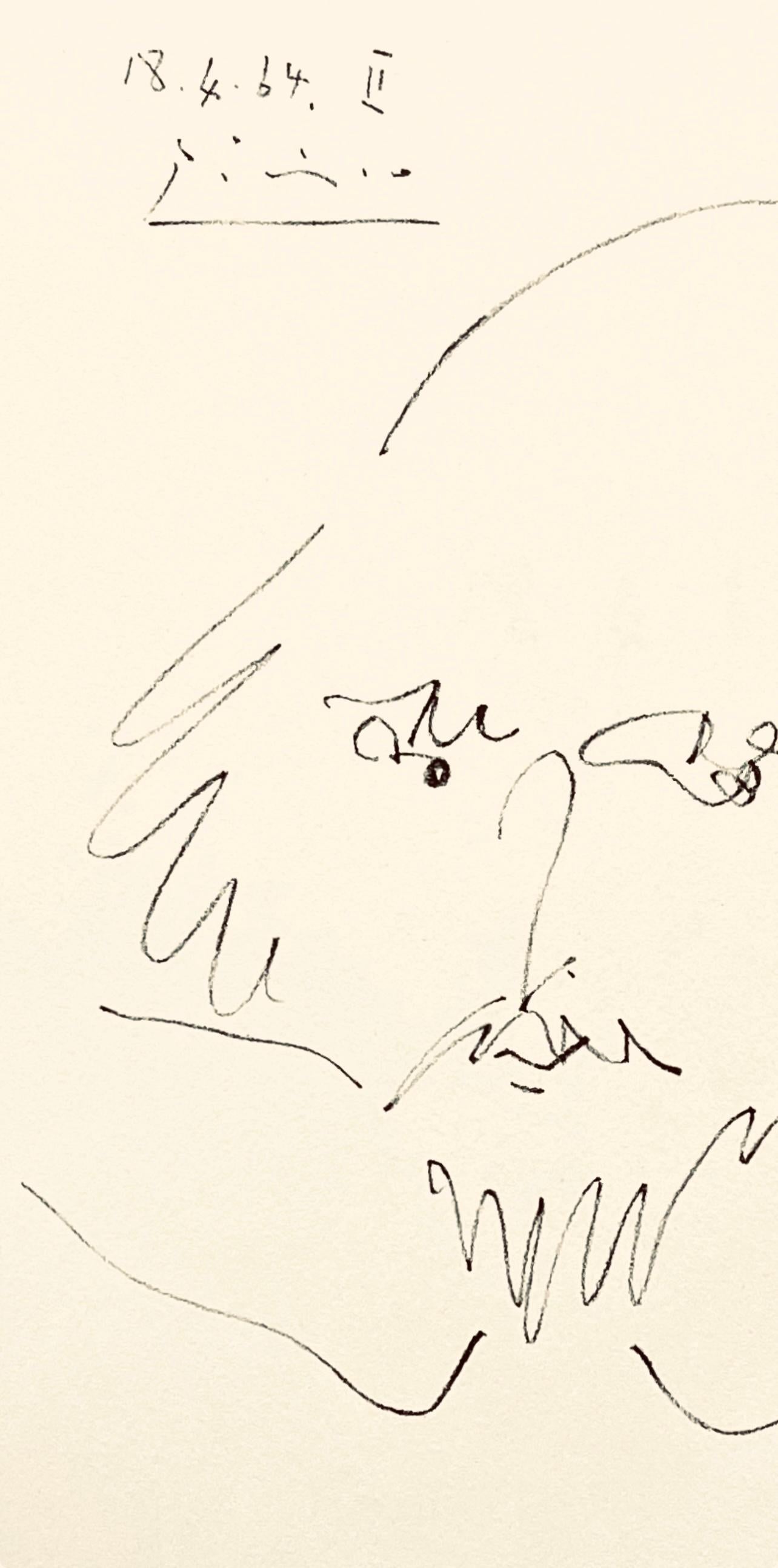 Picasso, Shakespeare XI (Bloch 1197), Picasso-Aragon Shakespeare (after) - Print by Pablo Picasso