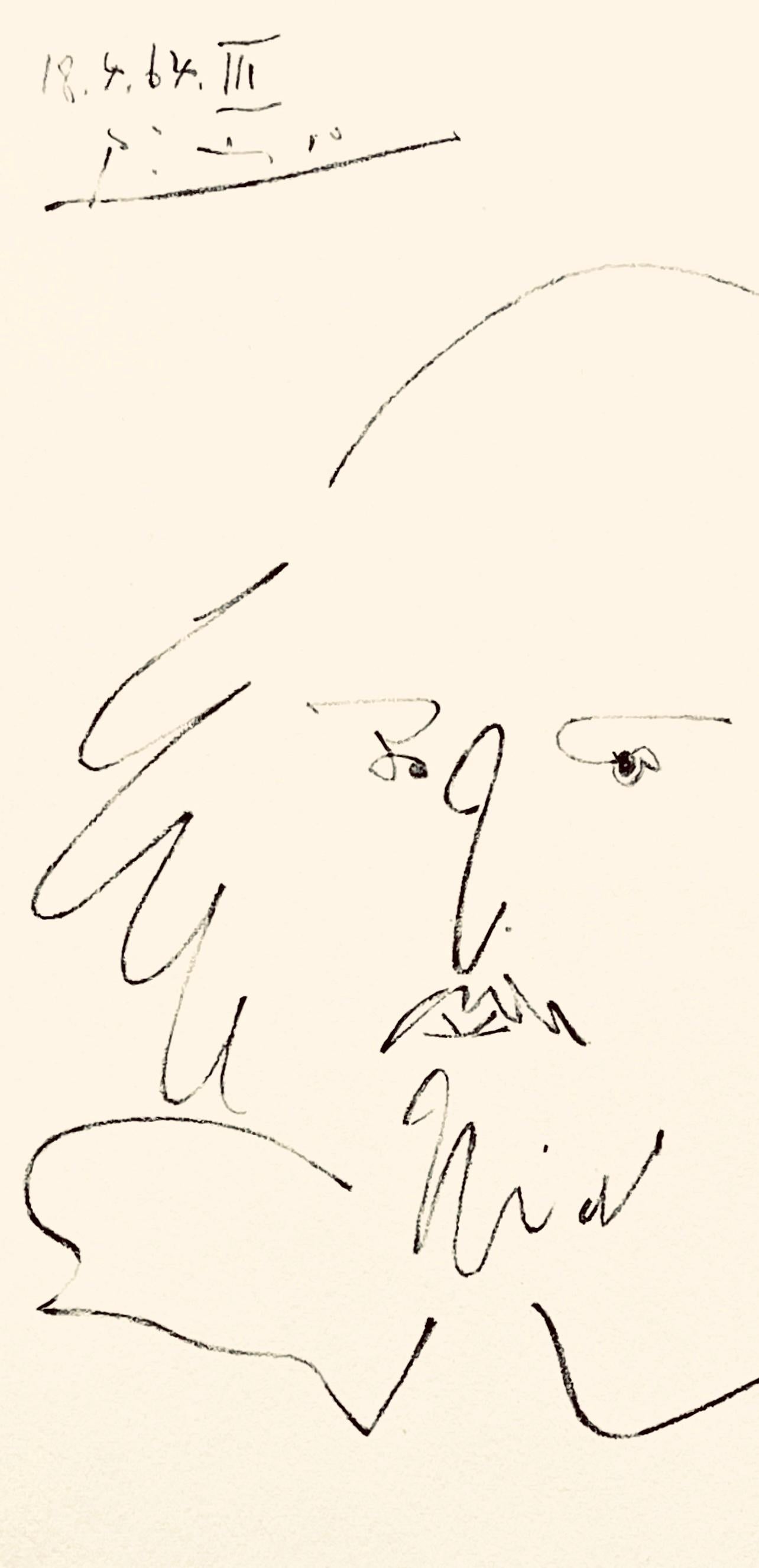 Picasso, Shakespeare XII (Bloch 1197), Picasso-Aragon Shakespeare (after) - Print by Pablo Picasso