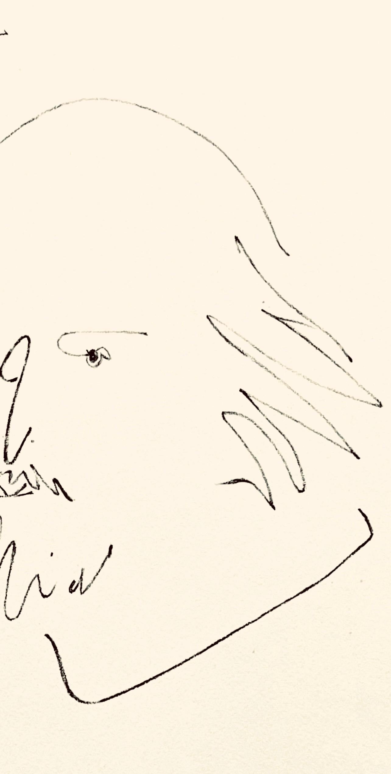 Picasso, Shakespeare XII (Bloch 1197), Picasso-Aragon Shakespeare (after) - Cubist Print by Pablo Picasso