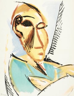 Vintage Picasso, Study for Les Demoiselles D'Avignon (Orozco 95), Picasso (after)