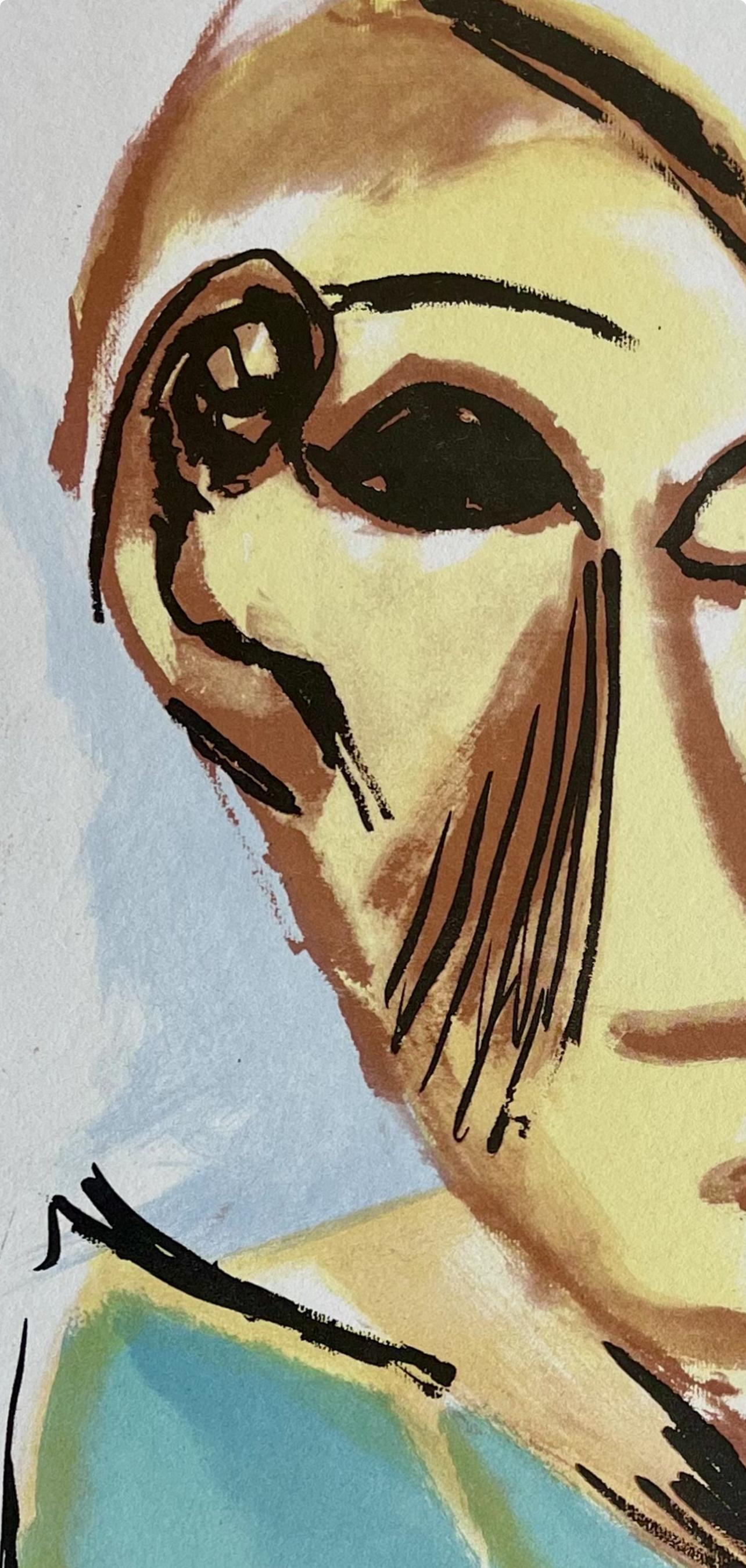 Picasso, Étude pour les démoiselles d'Avignon, Picasso : quinze dessins (après) en vente 1