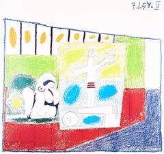 Picasso (tariff free*), La Chute d'Icare, 7.1.58. II (Cramer 155) (after)