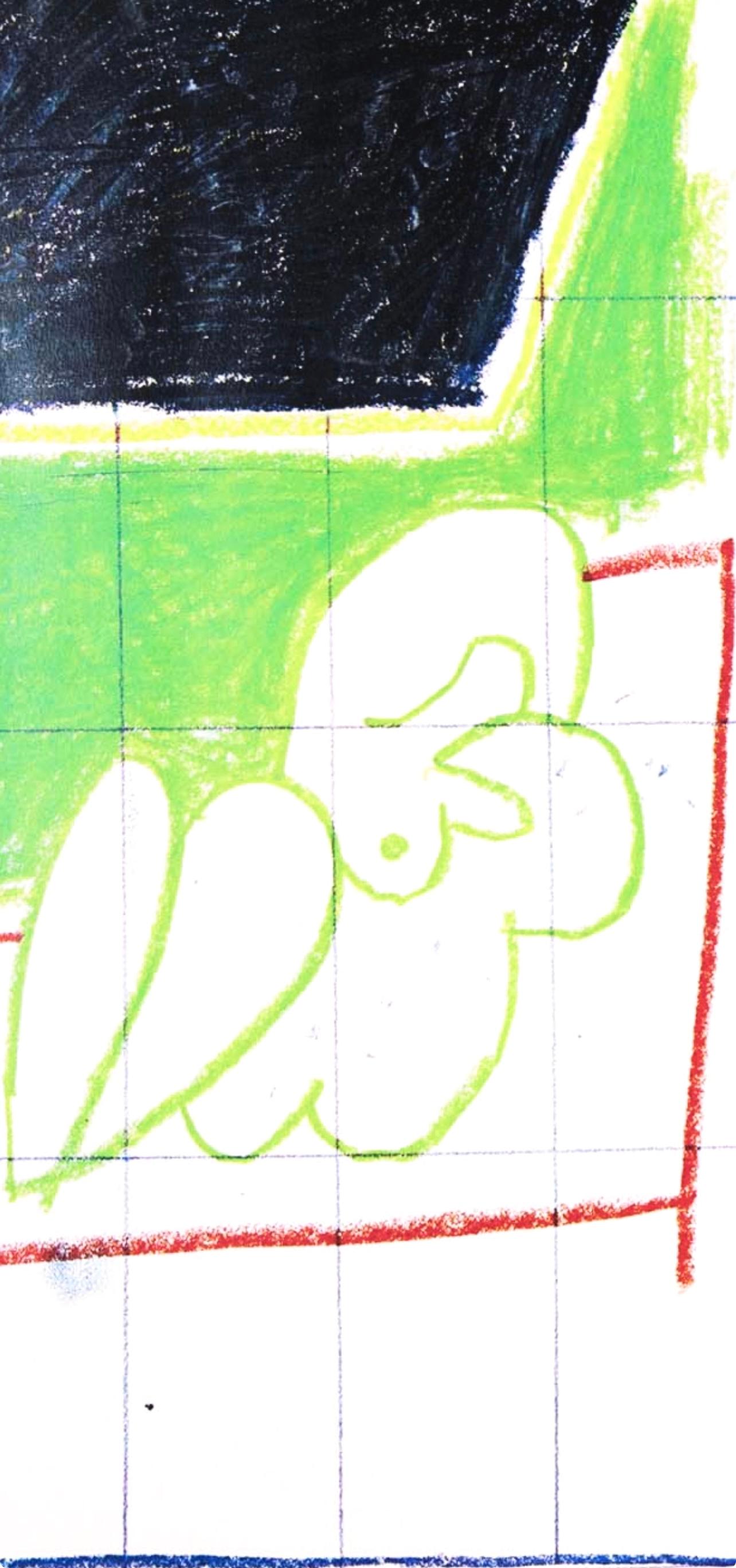 Pablo Picasso, 7.1.58. III, from The Fall of Icarus, 1972 (after) For Sale 2