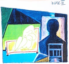 Picasso, La Chute d'Icare, 7.1.58. IV (Cramer 155) (nach)