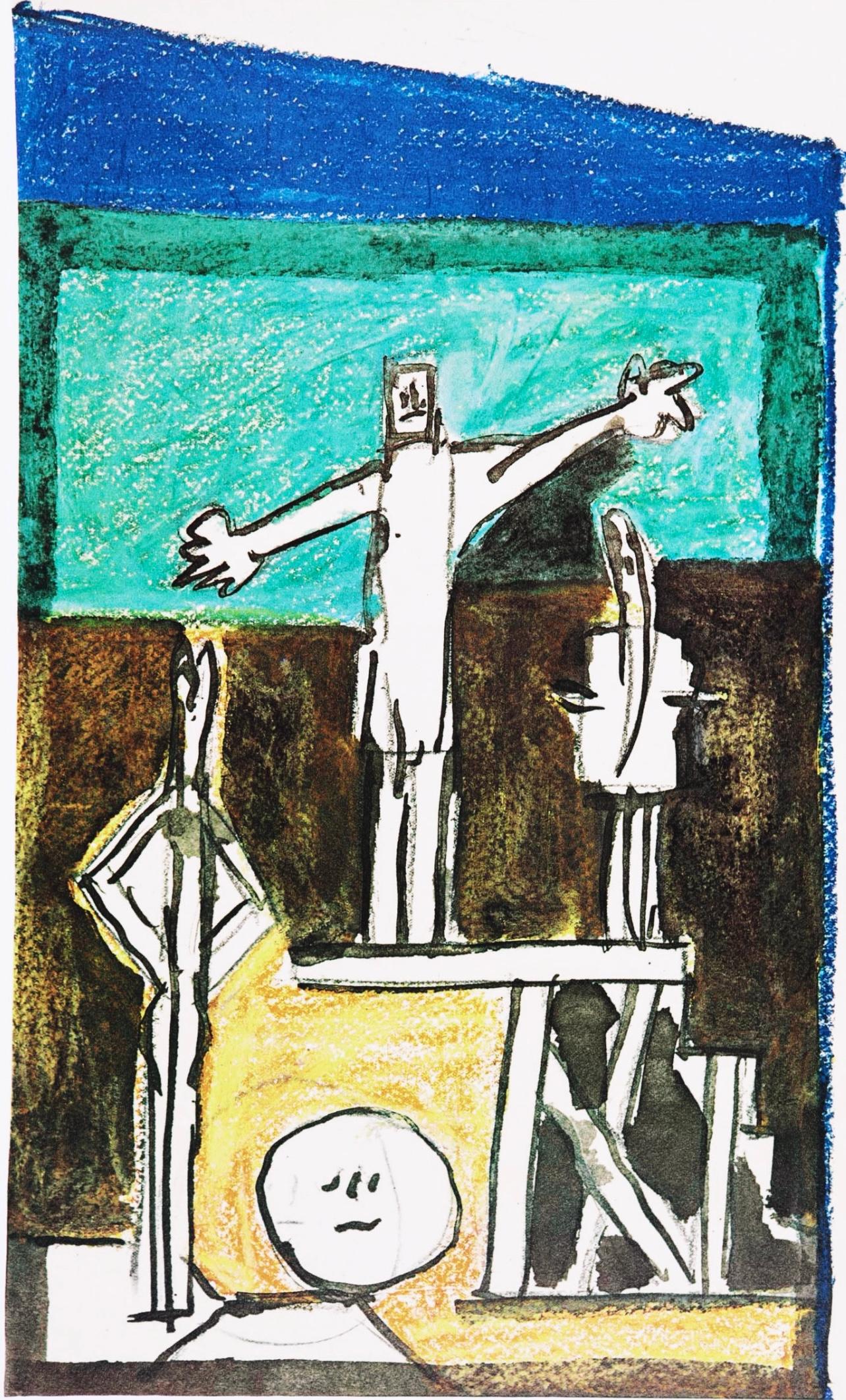 Picasso (tariff free*), La Chute d'Icare, Sans titre (Cramer 155) (after)