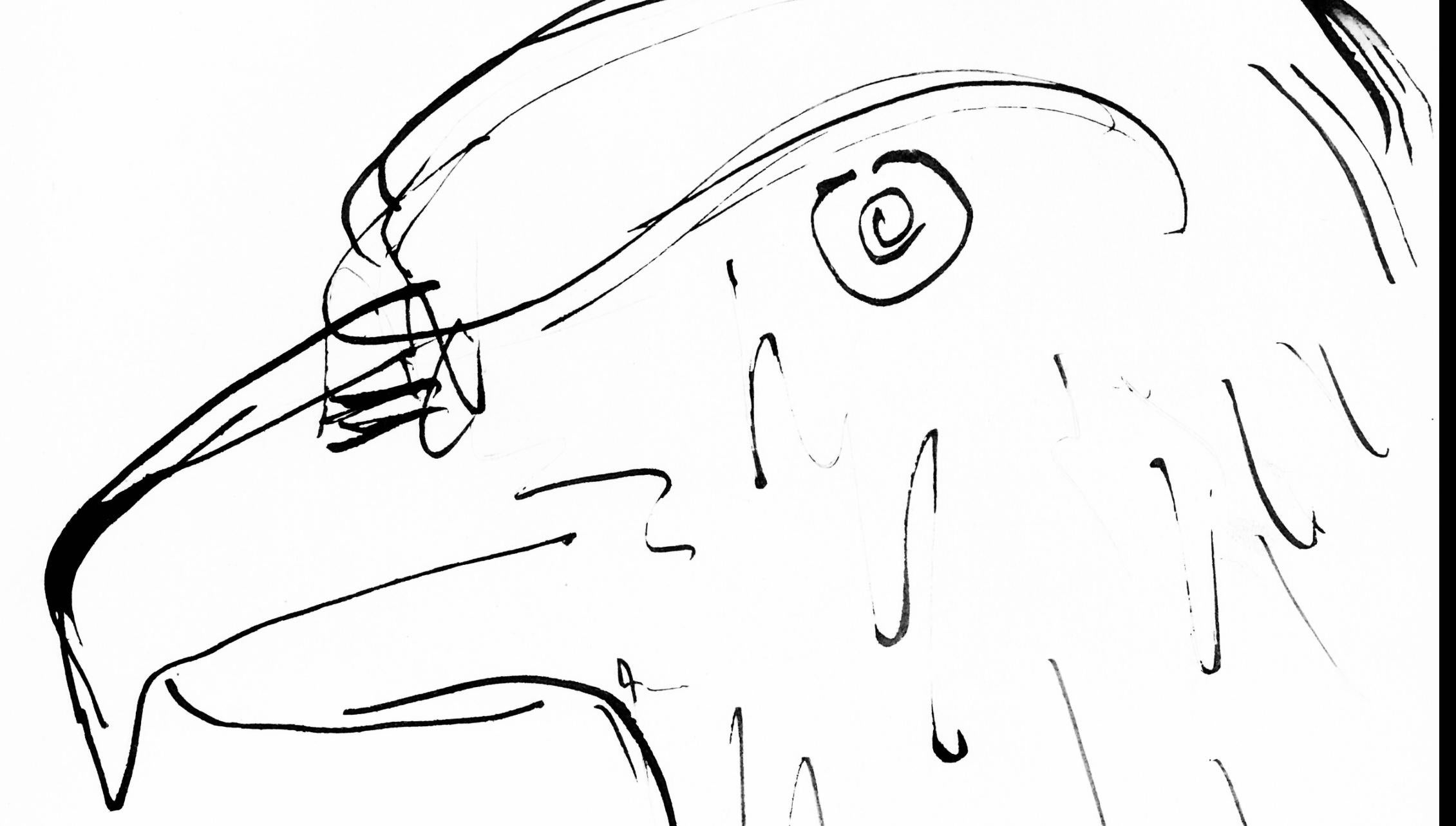 Picasso, Tête d'aigle (Cramer 84 ; Johnson/Stein 77) (d'après) - Print de Pablo Picasso