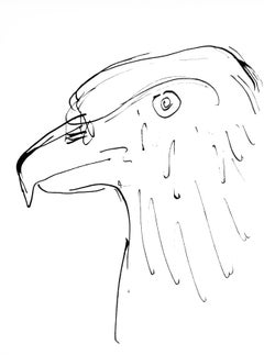 Picasso, Tête d'aigle (Cramer 84 ; Johnson/Stein 77) (d'après)