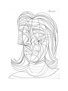 Picasso Picasso: Tte de Femme-Bluse 0321