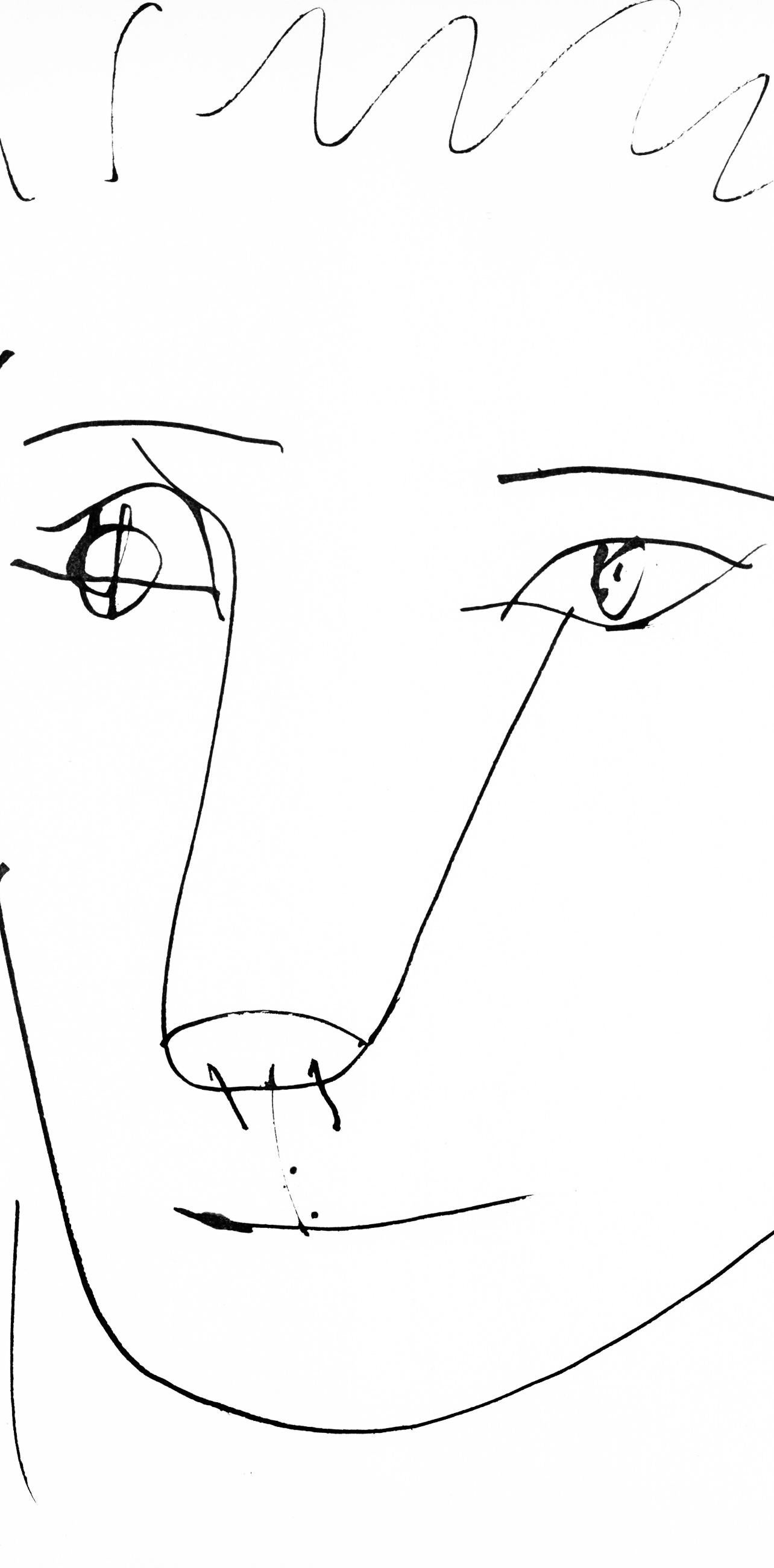 Picasso, Tête de lion (Cramer 84 ; Johnson/Stein 77) (d'après) - Print de Pablo Picasso