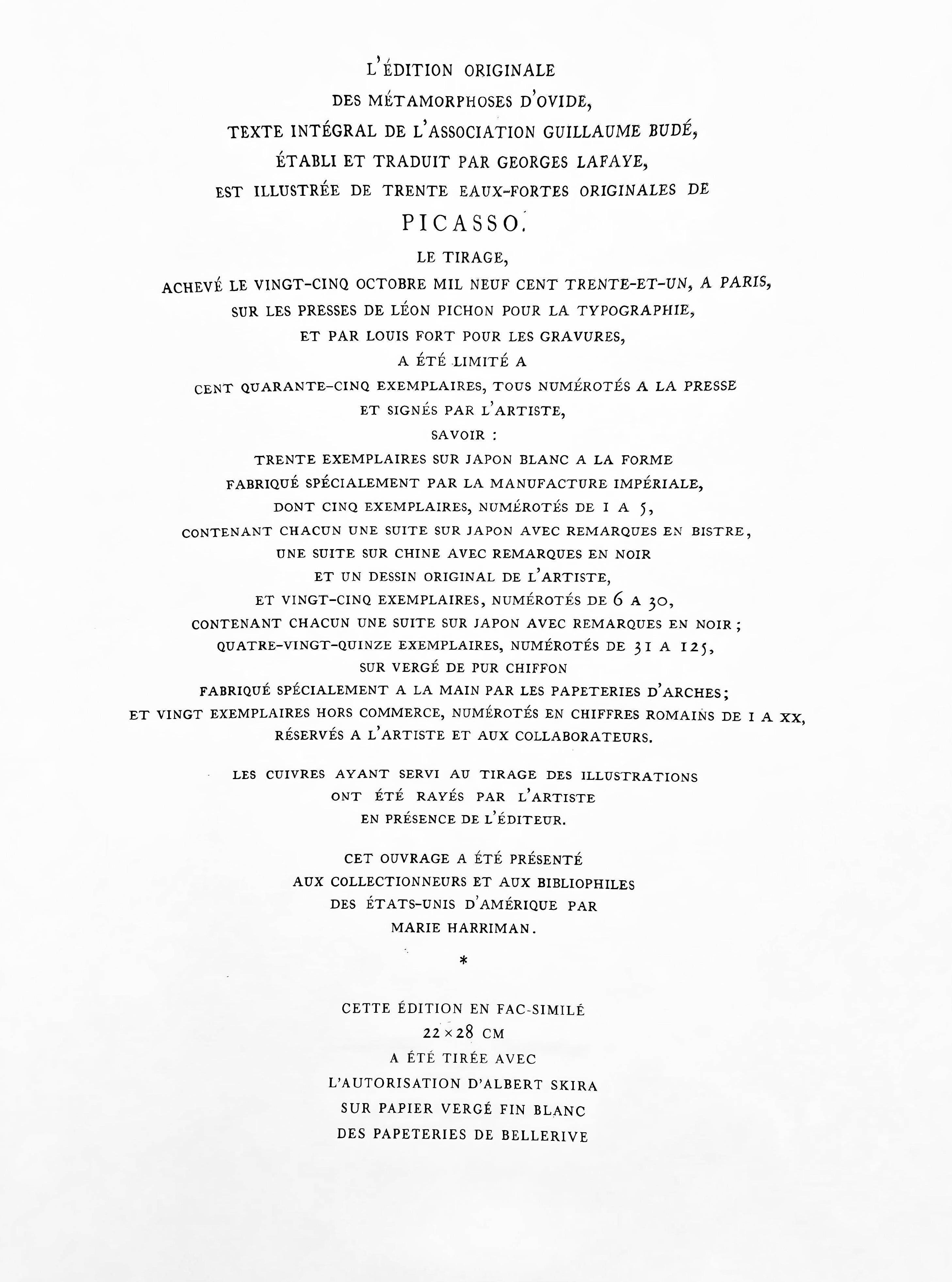 Picasso, Têtes, Les Métamorphoses (after) For Sale 3