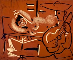 Picasso, The Aubade with Guitarist, Éditions Cercle d'Art (nach)