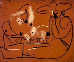 Picasso, The Aubade with Harmonica Player, Éditions Cercle d'Art (d'après)