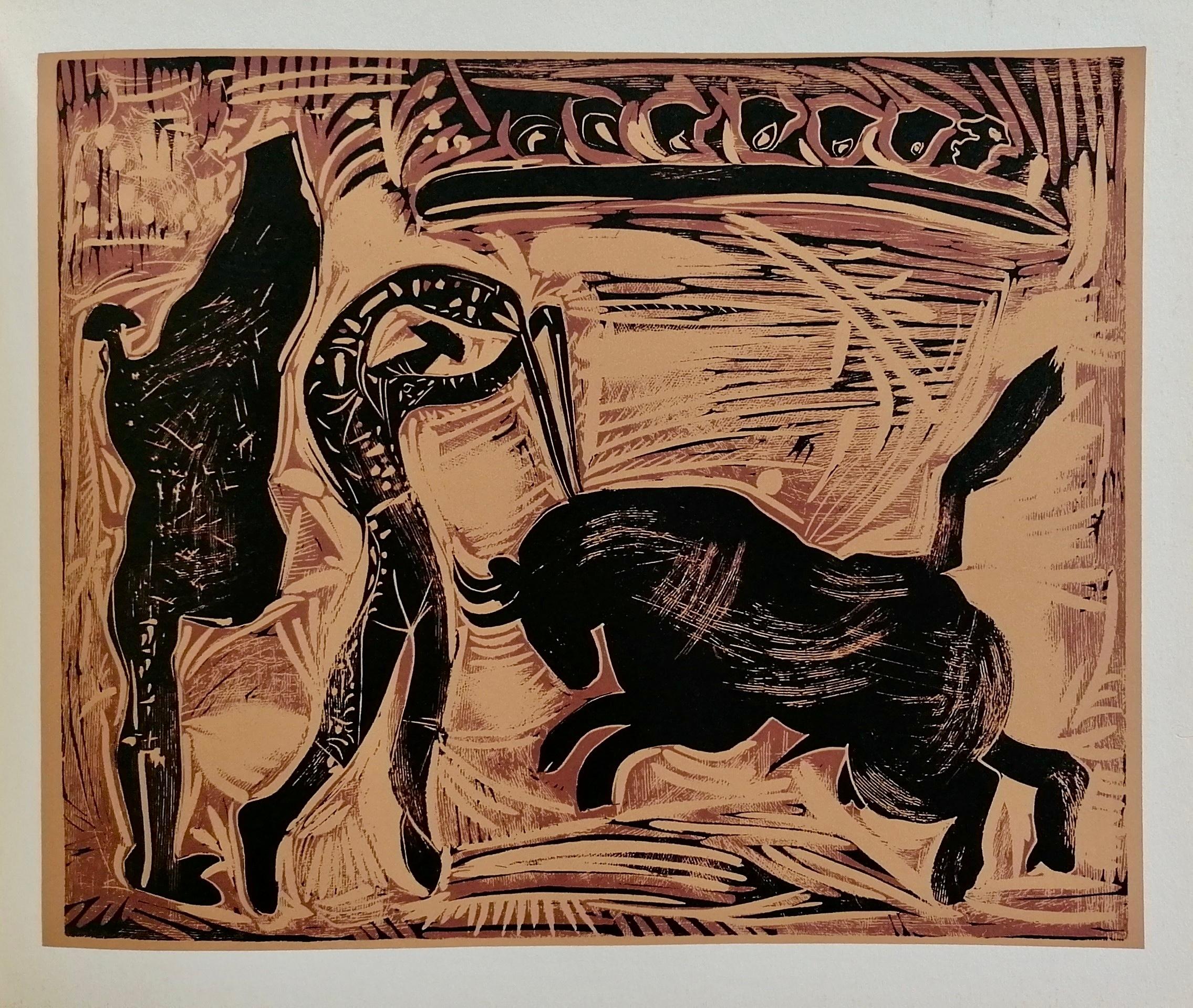 Picasso, The Banderillero, Pablo Picasso-Linogravures (after) For Sale 3