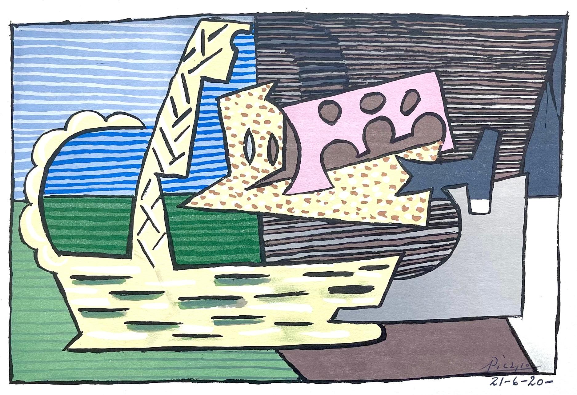 Picasso, La cesta (Orozco 95), Picasso (después)