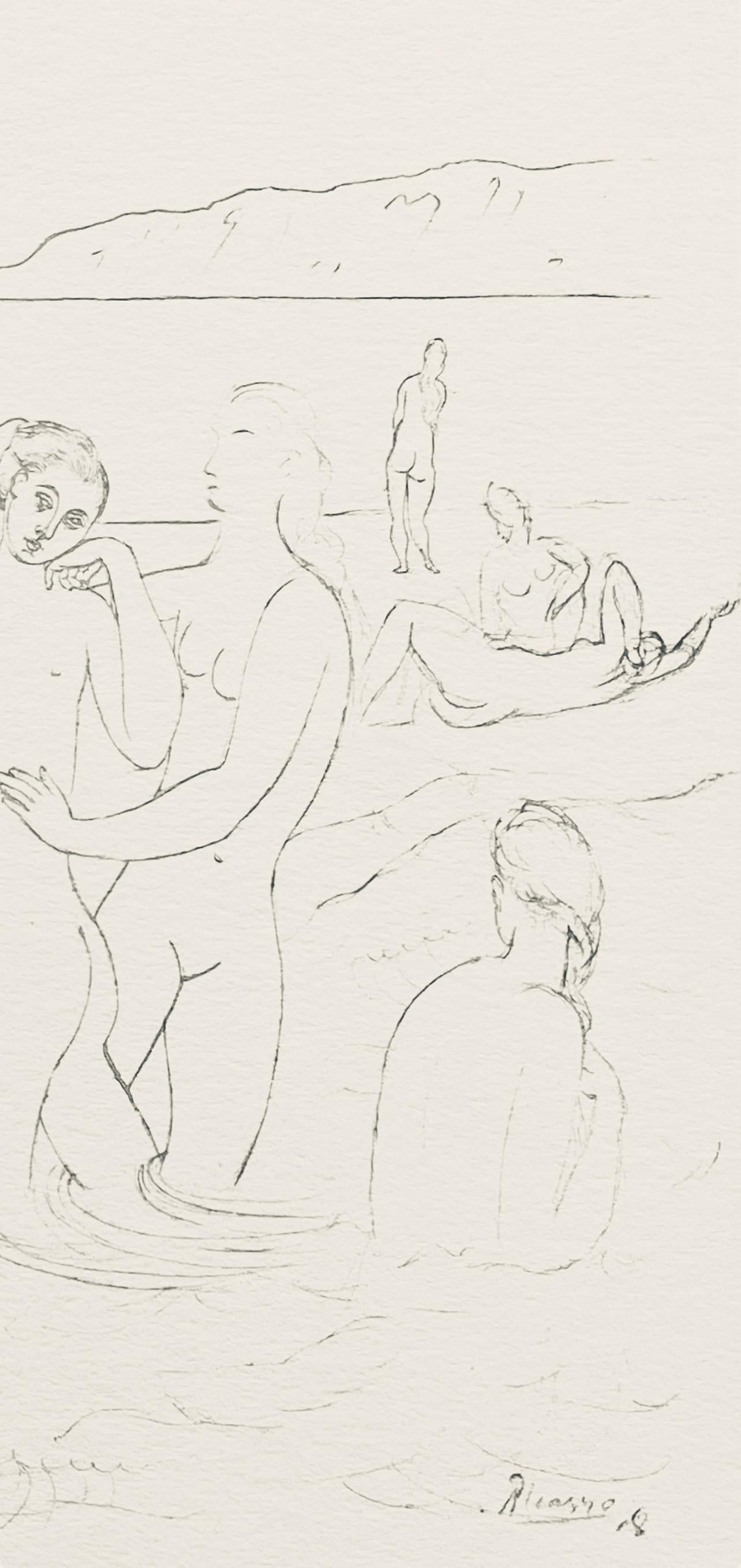 Picasso, The Bathers (Orozco 95), Picasso (after) For Sale 2