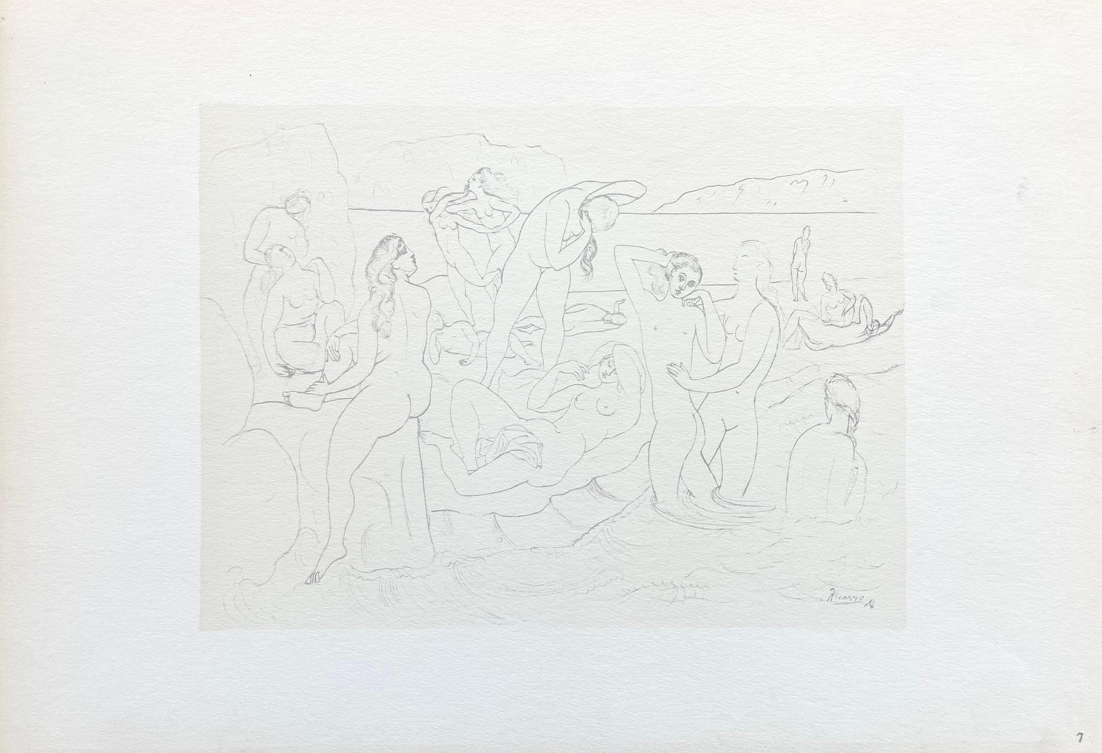 Picasso, The Bathers (Orozco 95), Picasso (after) For Sale 3