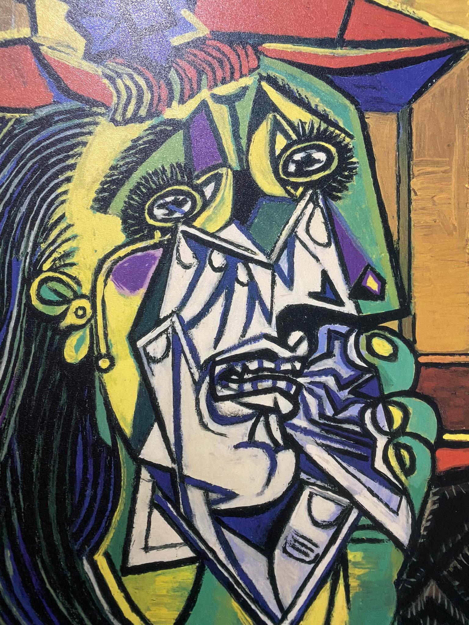 la donna piangente