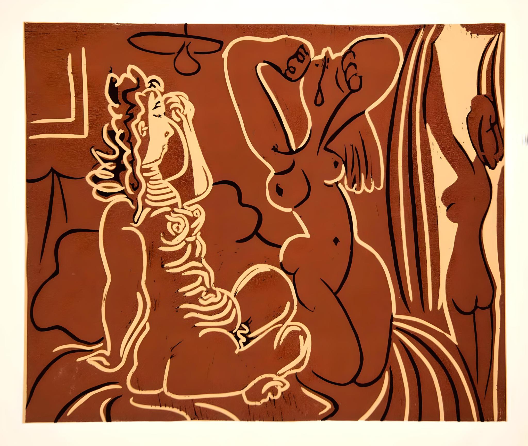 Picasso, Trois femmes éveillées, Éditions Cercle d'Art (d'après) en vente 1