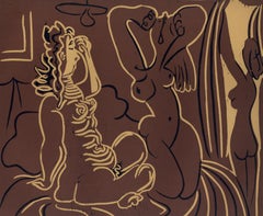Picasso, Three Waking Women (Orozco 214), Grabados al linóleo (after)