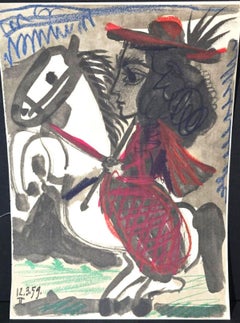 Picasso "Toros & Toreros" Fotolithographie