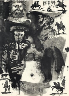 Antique Picasso, Toros Y Toreros (G&C 112; Bloch 1014-1017; Freitag 7495) (after)