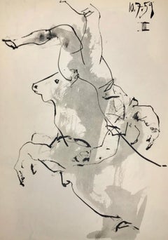 Picasso, Toros Y Toreros (G&C 112; Bloch 1014-1017; Freitag 7495) (after)