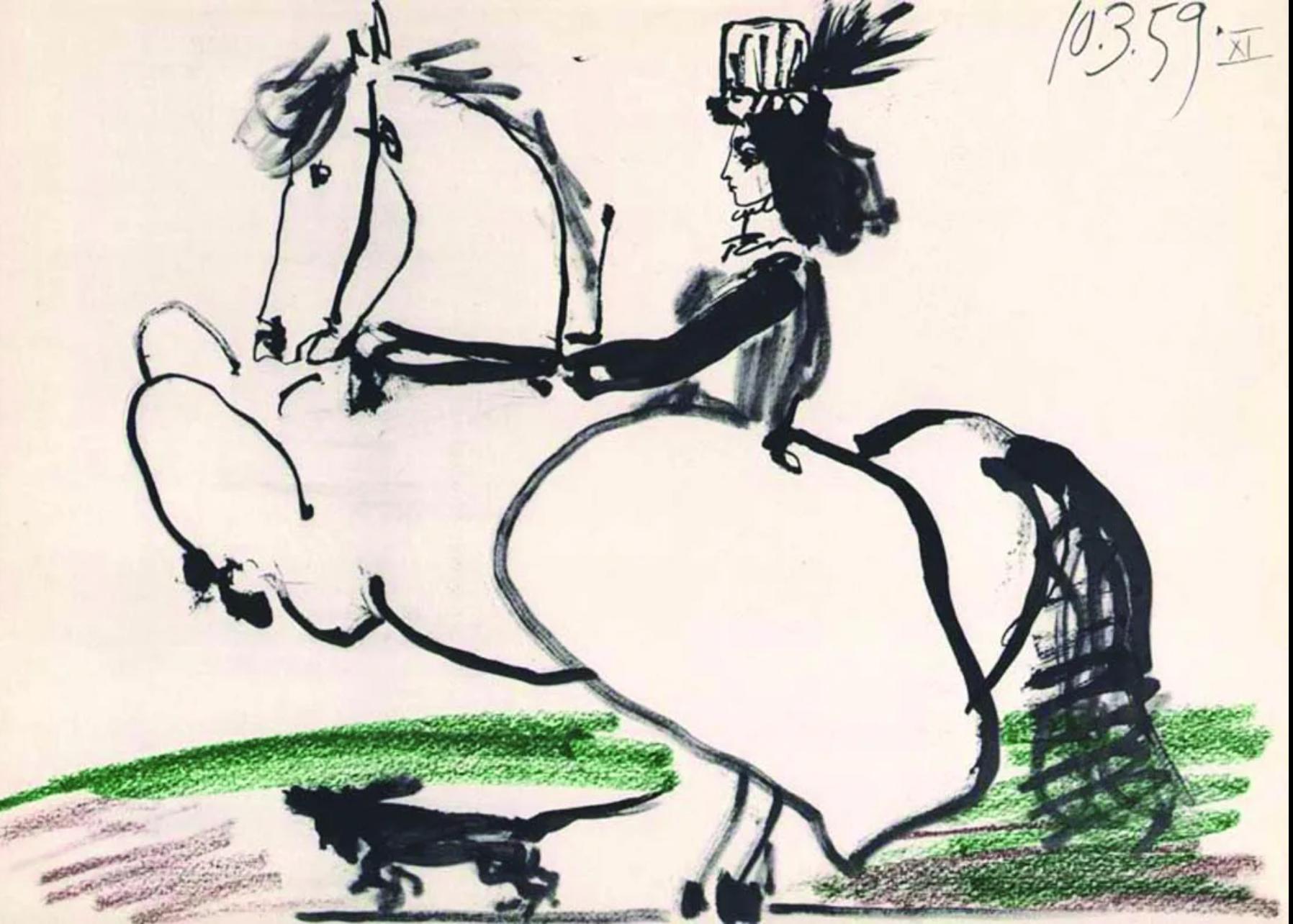 Picasso, Toros Y Toreros (G&C 112; Bloch 1014-1017; Freitag 7495) (after)