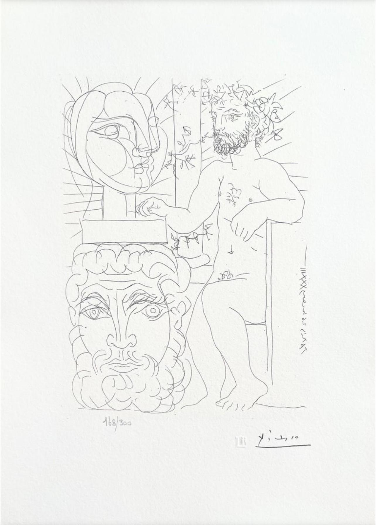Picasso, two artworks (after) 2