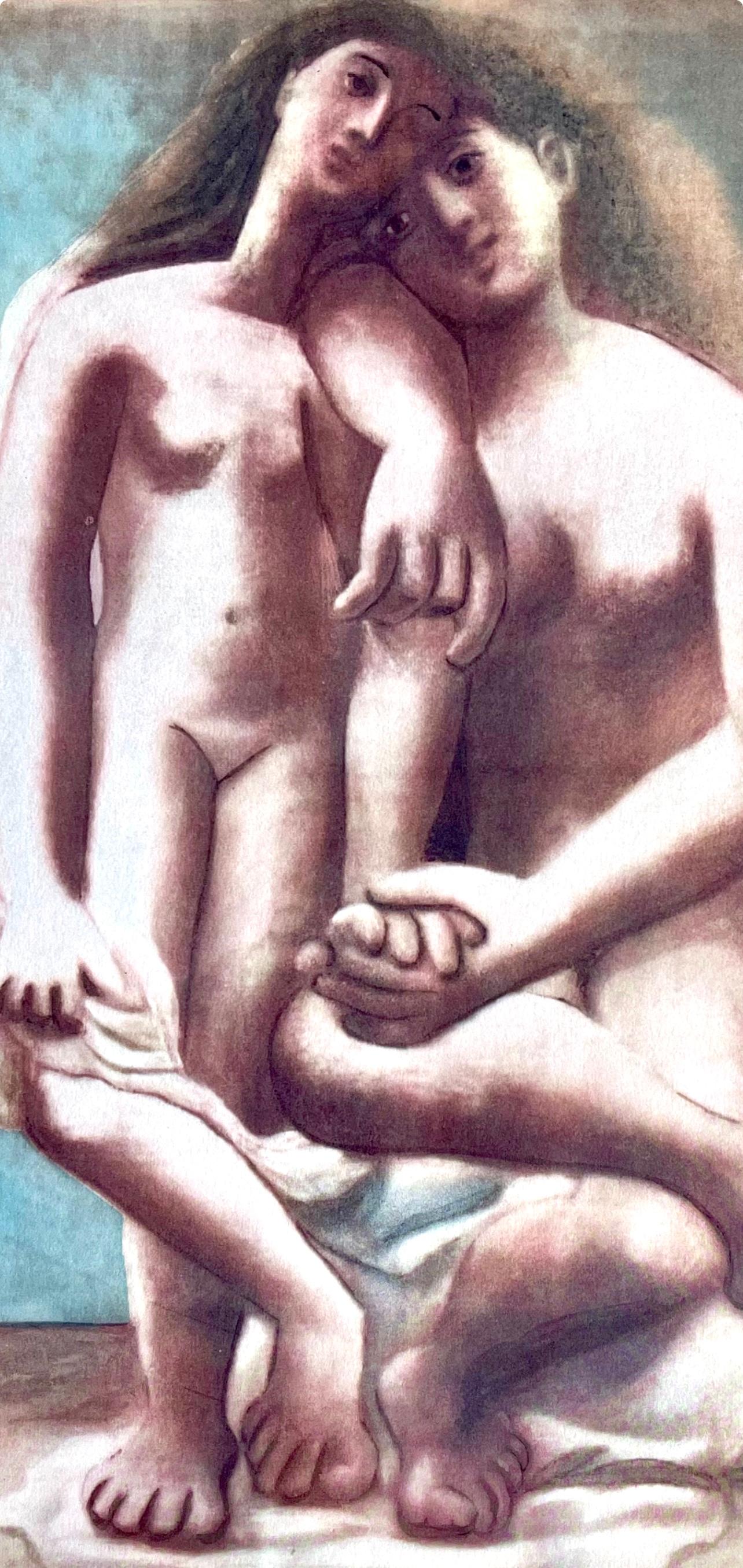 Picasso, Two Nudes (Orozco 95), Picasso (après) - Print de Pablo Picasso
