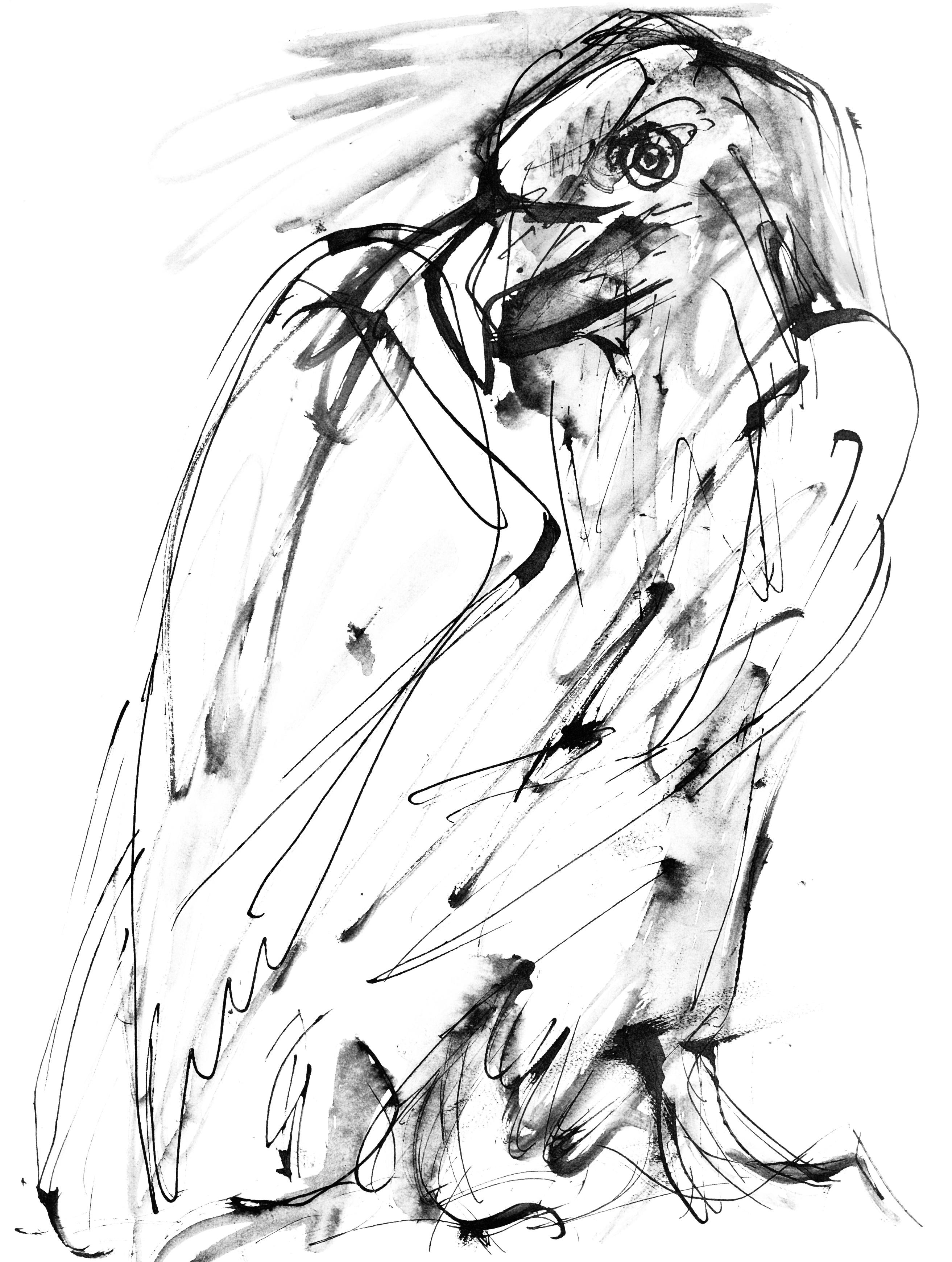 Picasso, Un aigle (Cramer 84 ; Johnson/Stein 77) (d'après)