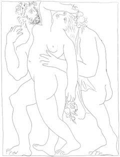 Picasso, Vertumne poursuit Pomone de son amour, Les Métamorphoses (after)