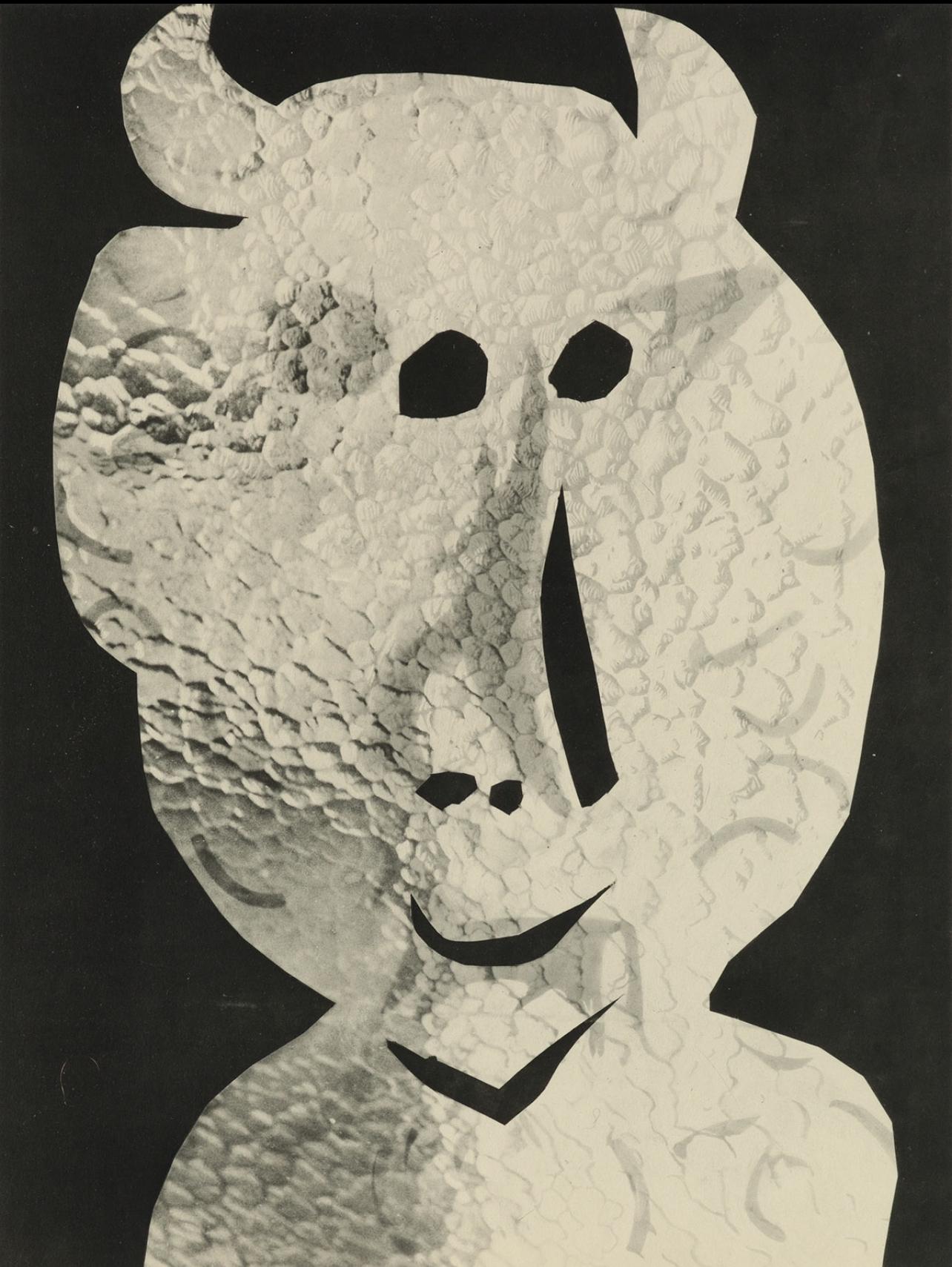 Pablo Picasso Landscape Print – Picasso & Villers, Komposition, Diurnes Découpages et Photographies (nach)