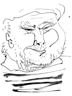 Picasso, Visage de vieux marin (Marin 84 ; Johnson/Stein 77) (d'après)