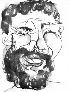 Picasso, Visage d'homme riant, à la barbe (Cramer 84; Johnson/Stein 77) (dopo)