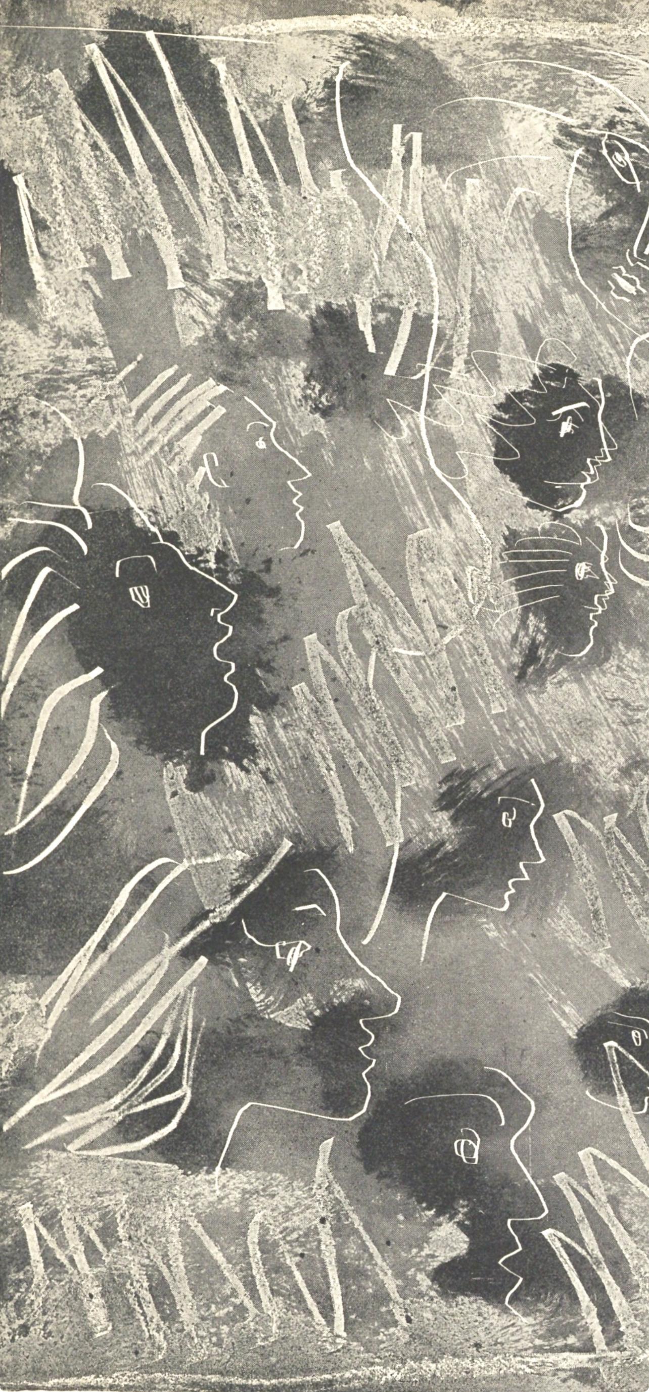 Picasso, Visages, La Chèvre-Feuille (nach) – Print von Pablo Picasso