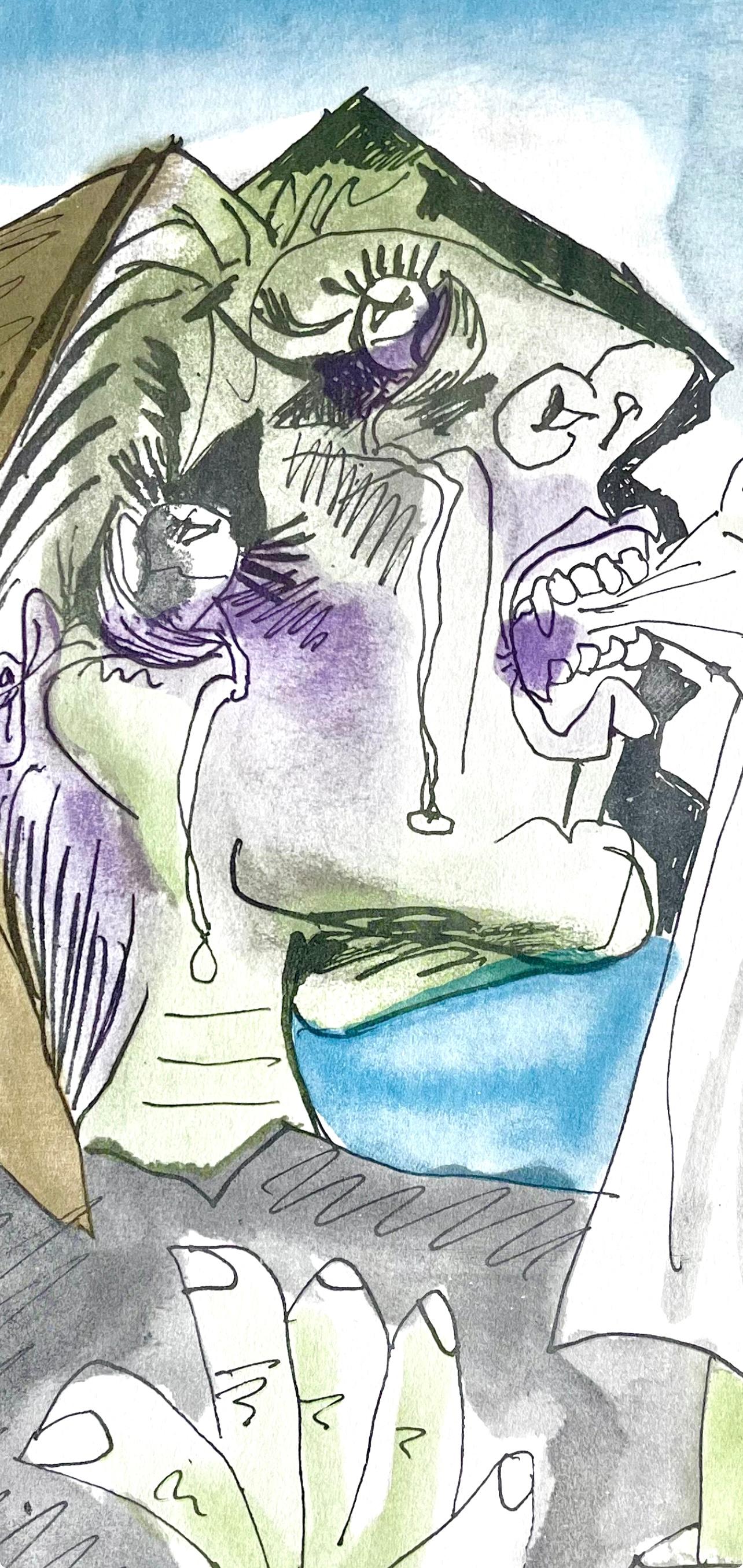 Picasso, Femme pleurant (Orozco 95), Picasso (après) - Print de Pablo Picasso