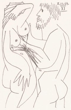 Picasso, 8.10.64. XI (Cramer 148), Le Goût du Bonheur (after)