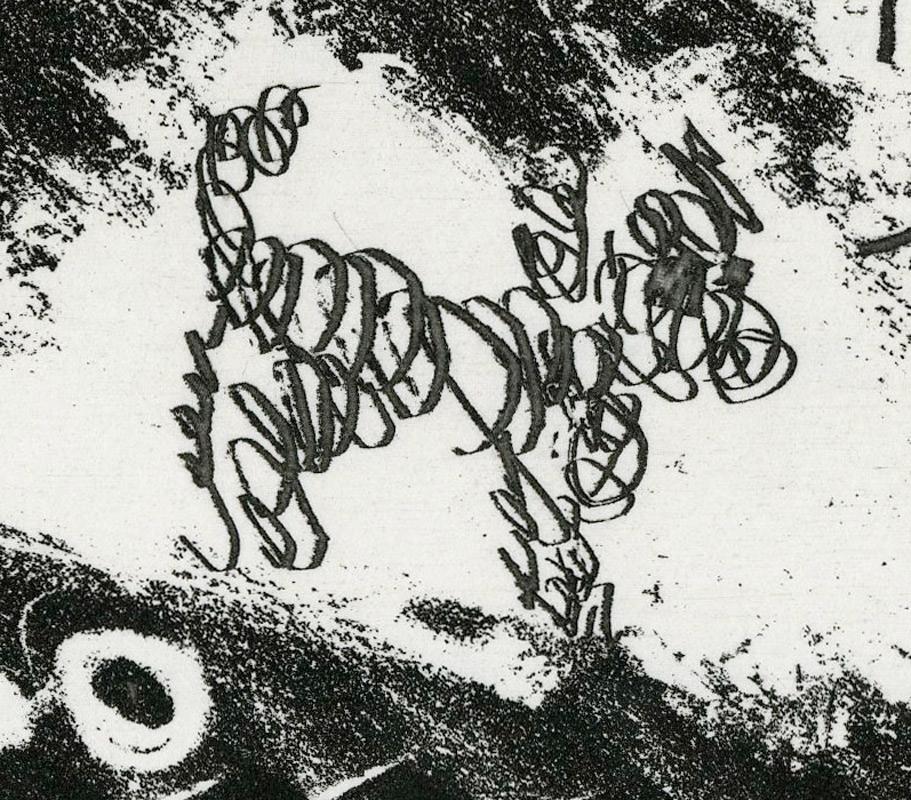 Placa IV, Le Cocu Magnifique - Nude Print Negro de Pablo Picasso