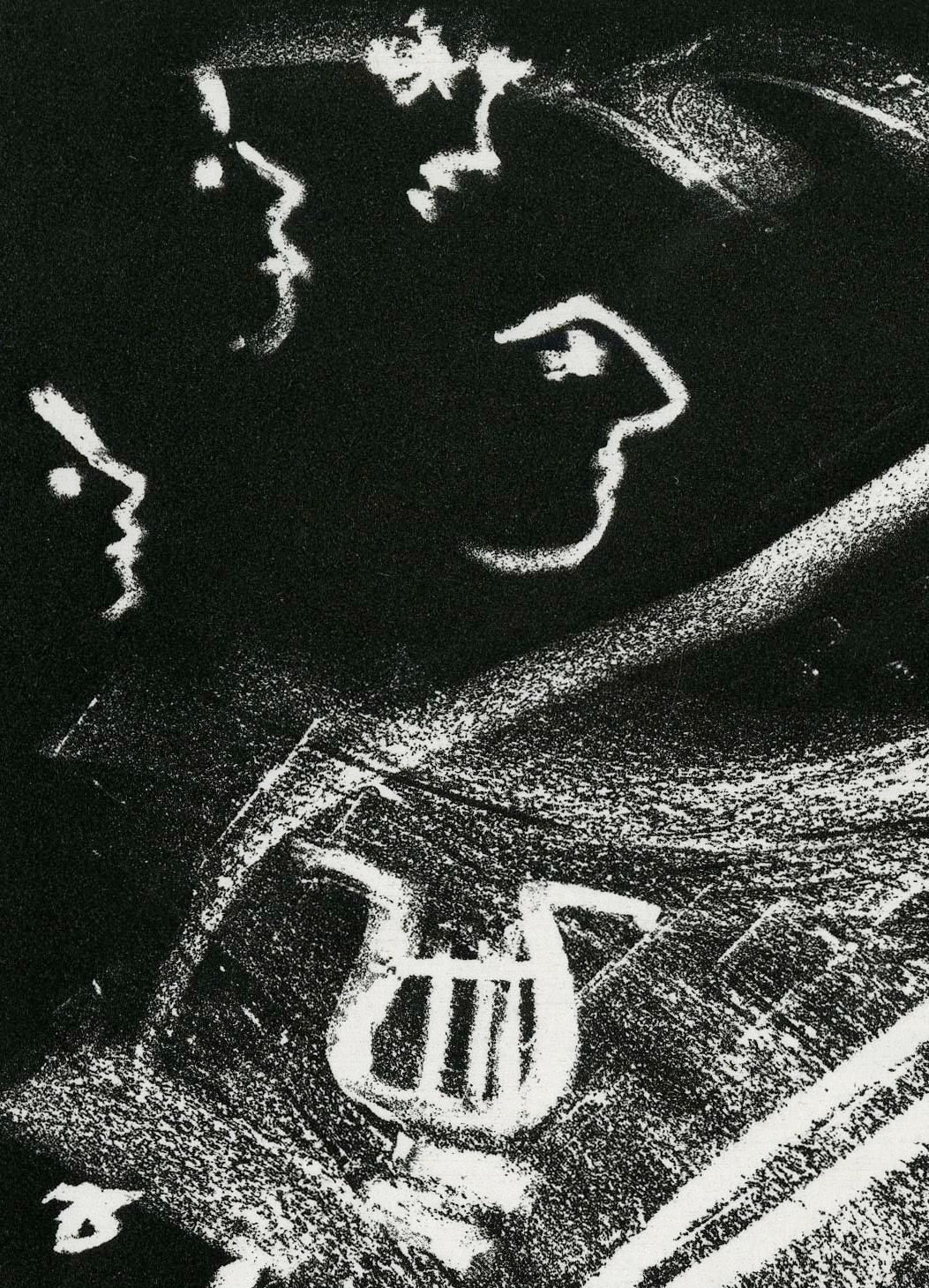 Placa IV, Le Cocu Magnifique
aguafuerte y aguatinta, 1968
Sin firmar en la impresión
Firmado en la página de justificación de la carpeta (ver foto)
De la edición sin firmar de 200 impresiones en papel Rives BFK
También hay una edición firmada de 30