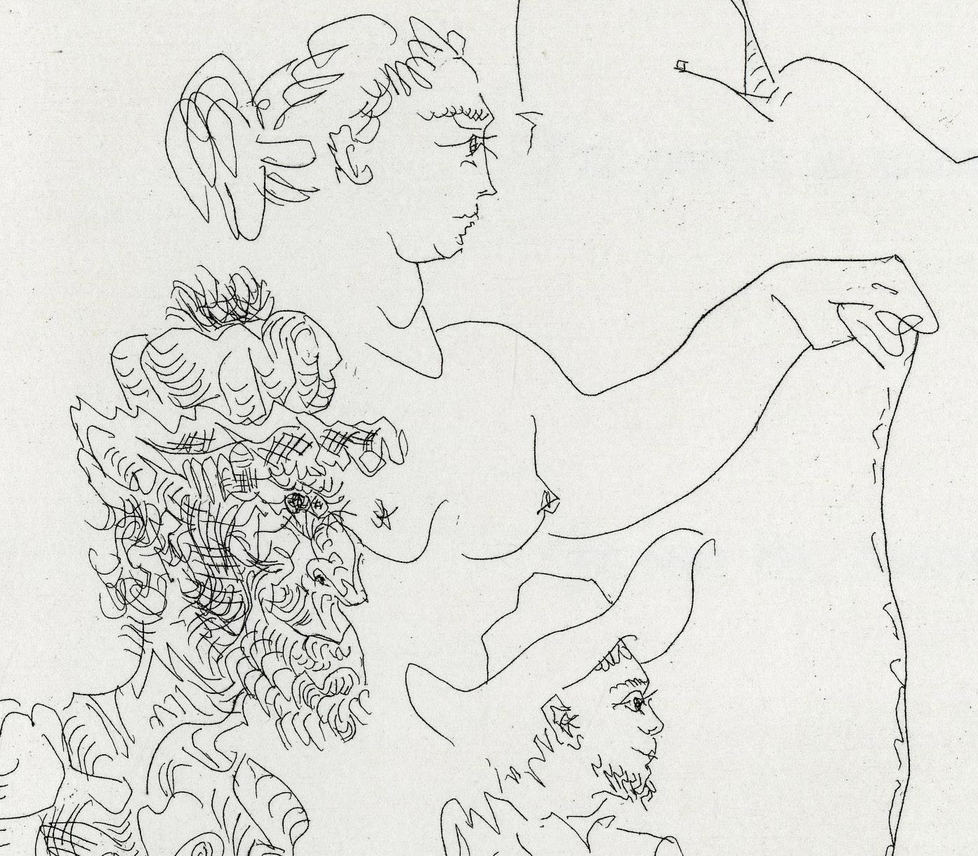 Piatto V, Le Cocu Magnifique - Print di Pablo Picasso