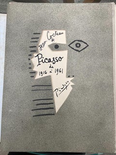 Portfolio "Picasso from 1916 to 1961" - Jean Cocteau and Pablo Picasso - 1962