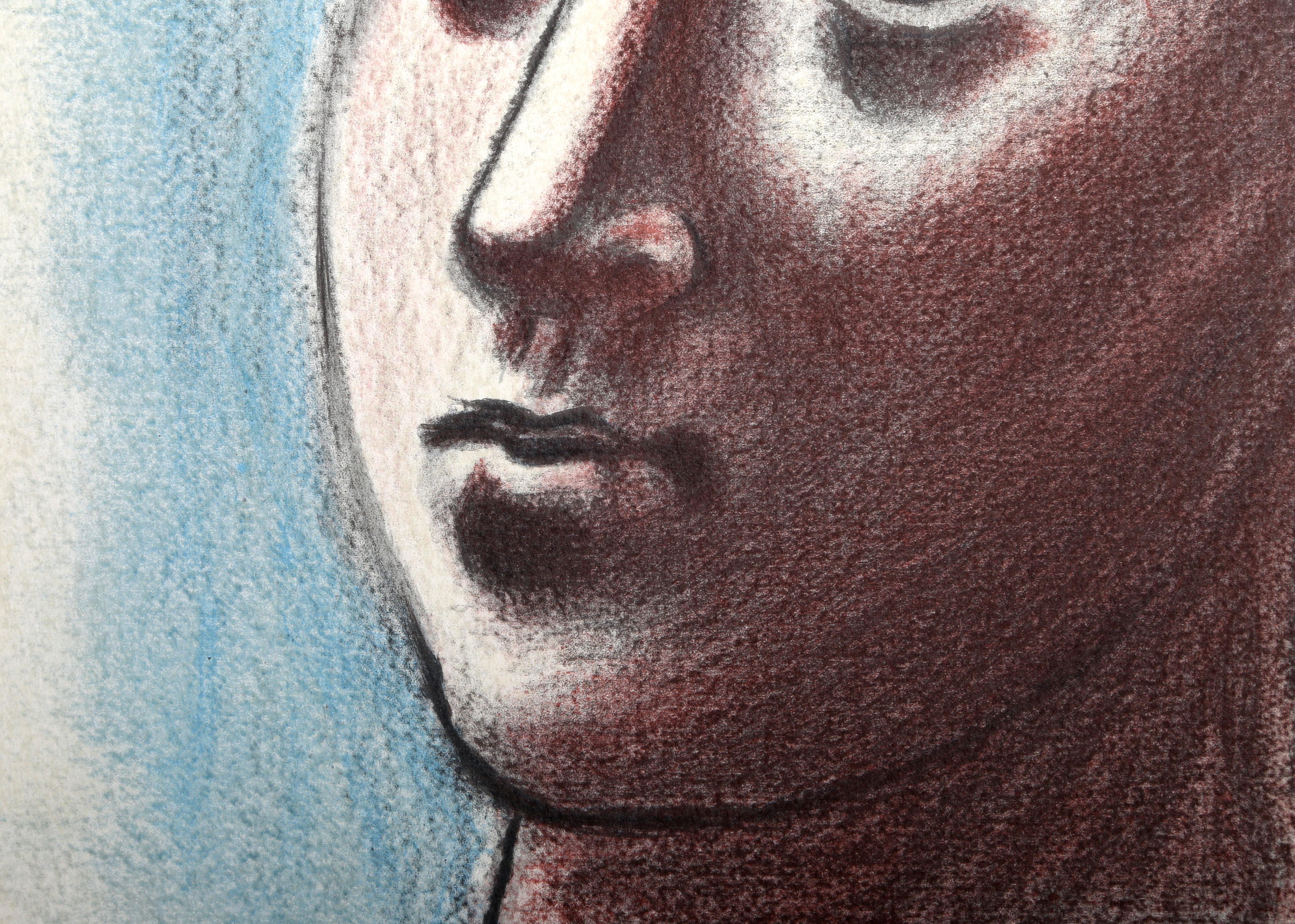 Retrato de Mujer a Trois Quart Gauche - Print de Pablo Picasso