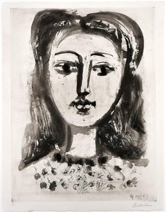  Portrait de Françoise aux Cheveux flous, 1947