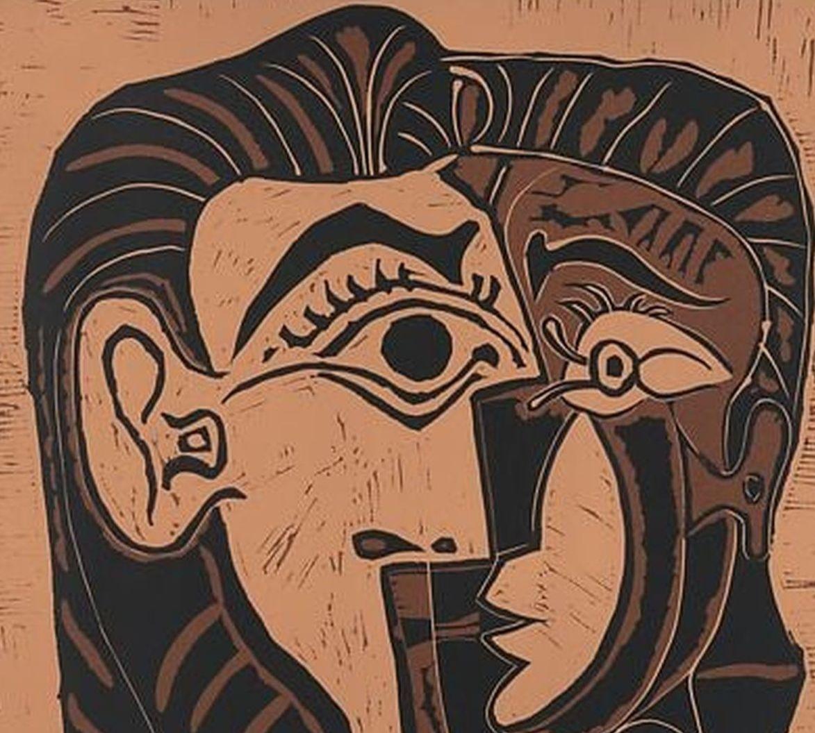 Portrait de Jacqueline De Face I de Pablo Picasso 2
