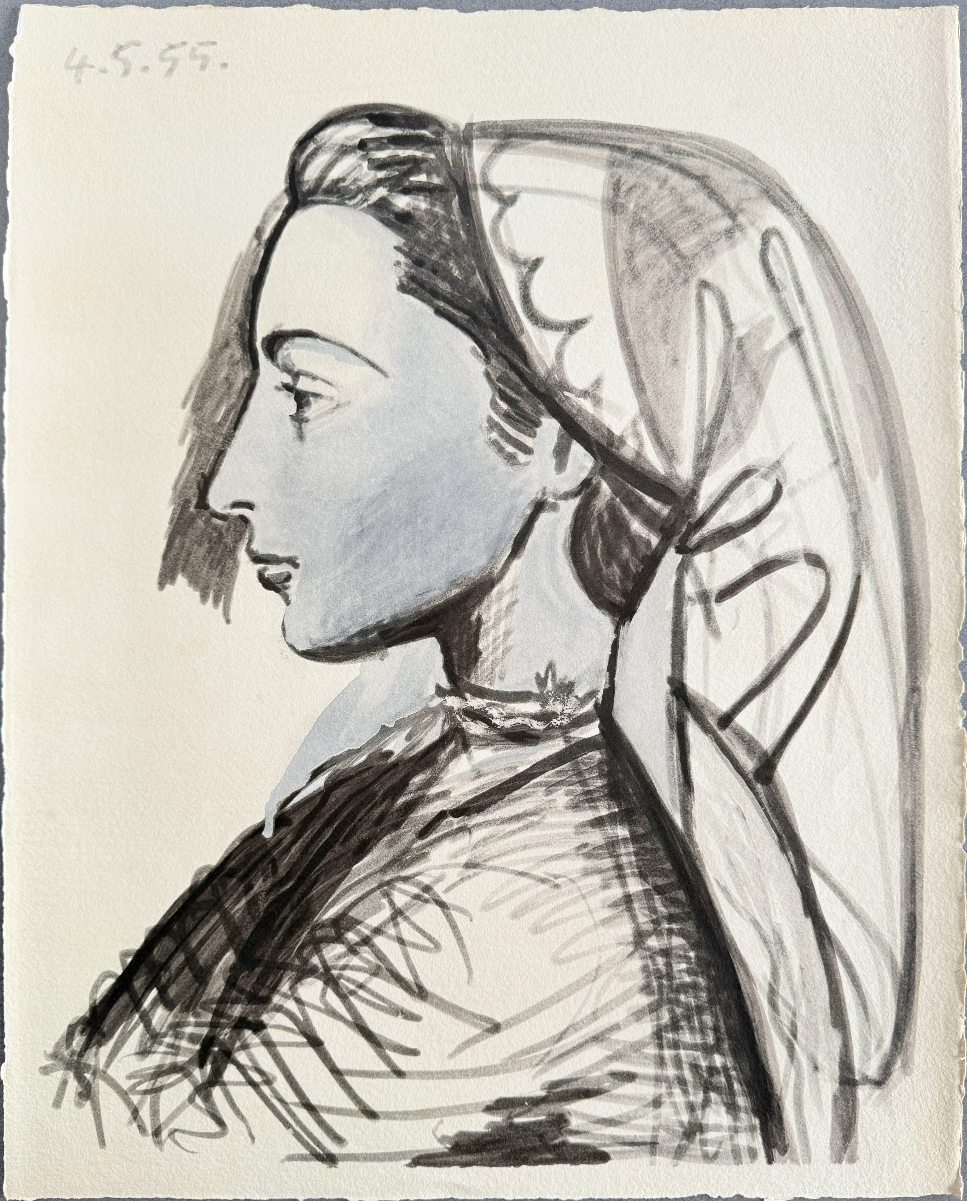 Portrait de Jacqueline For Sale 2