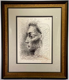 Pablo Picasso "Portrait de Jacqueline"