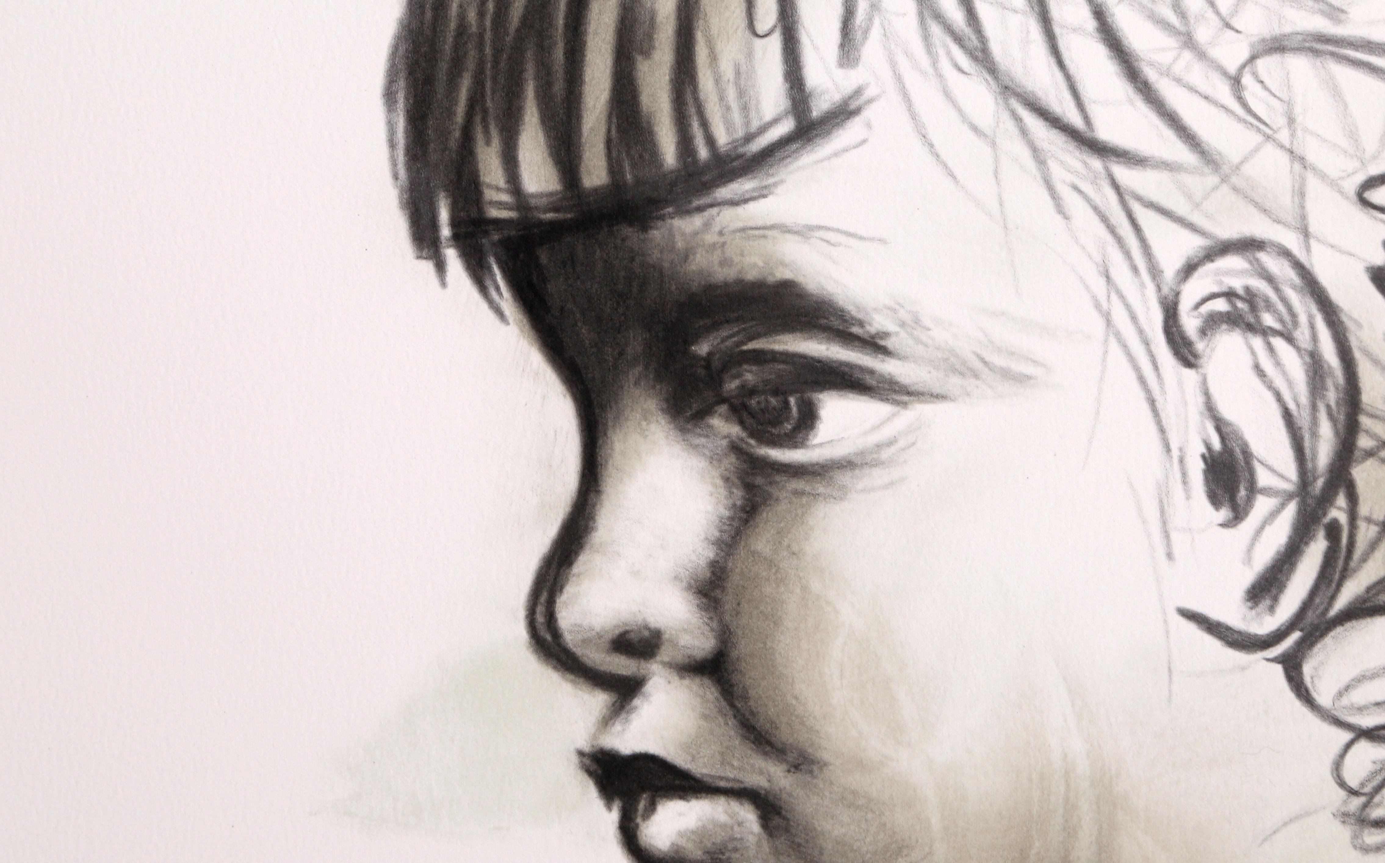 Portrait d'Enfant, Modern Lithograph after Pablo Picasso For Sale 1