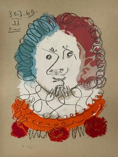 After Pablo Picasso Portrait Imaginaire 30.3.69